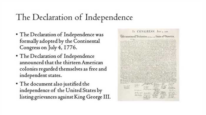 Philosophically correct declaration of independence answer key