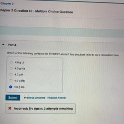 Which of the following contains the fewest atoms